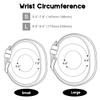 Gheper Soft Silicone Replacement Band Compatible with Garmin Vivosmart 5, Small/Large view 3