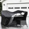 KADING Patio Furniture Cover, Heavy-Duty 420D Oxford Fabric, Waterproof, Windproof, UV-Resistant, 270 x 250 x 85 cm view 4