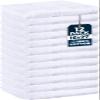 Utopia Towels Salon Towels, 12-Pack, White, 40.6 x 68.6 cm, Highly Absorbent Cotton view 1
