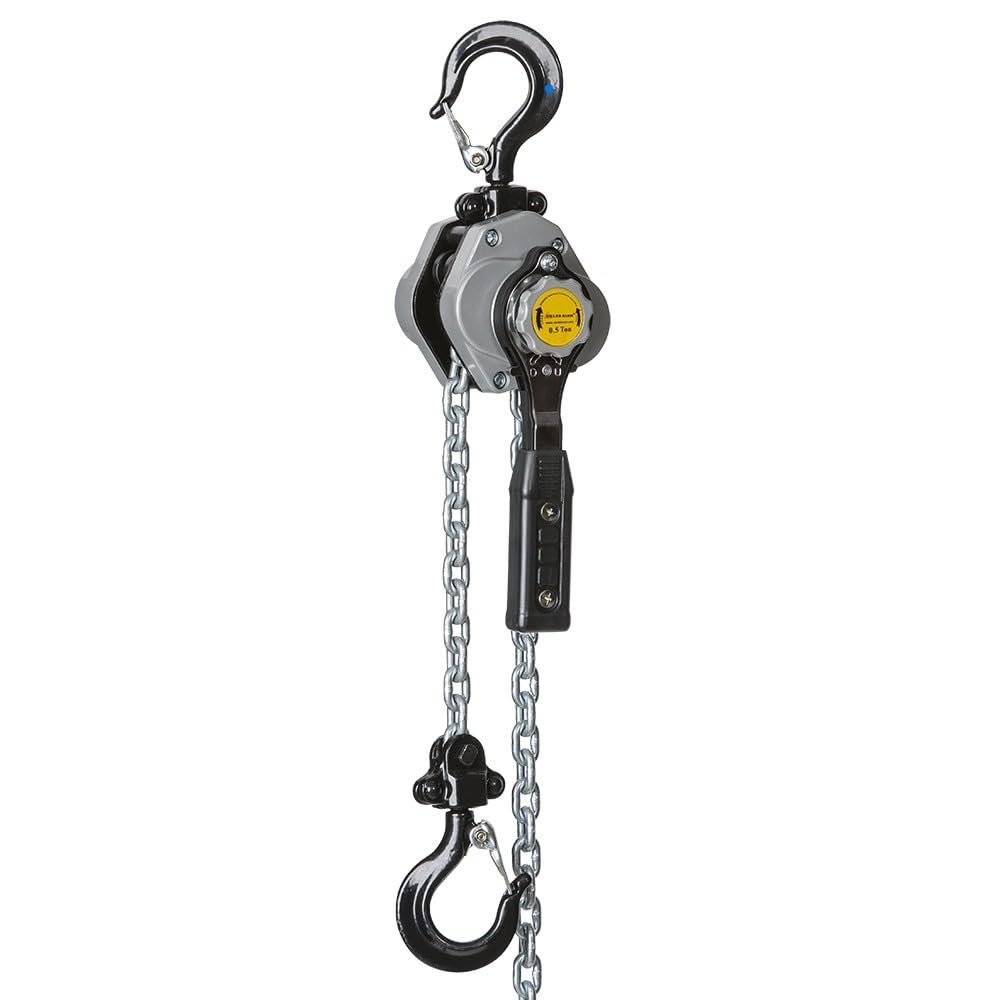 Mini Aluminum Lever Chain Hoist, 500 kg, 1.5 m Lift