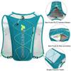 Waterproof Running Vest with 1.5 L Hydration Bladder, Green view 4
