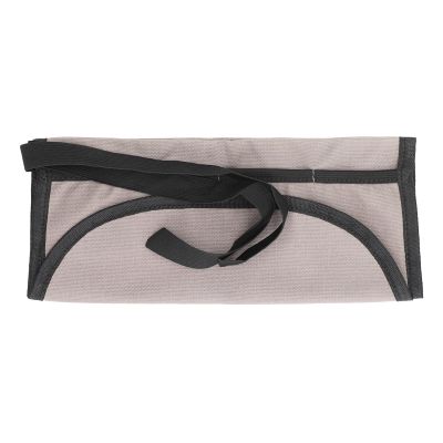 Small Empty Tool Bag, 31.5 x 28 cm, Multifunctional Canvas Roll-Up Organizer for Wood Carving Chisels