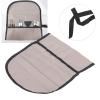 Small Empty Tool Bag, 31.5 x 28 cm, Multifunctional Canvas Roll-Up Organizer for Wood Carving Chisels view 4
