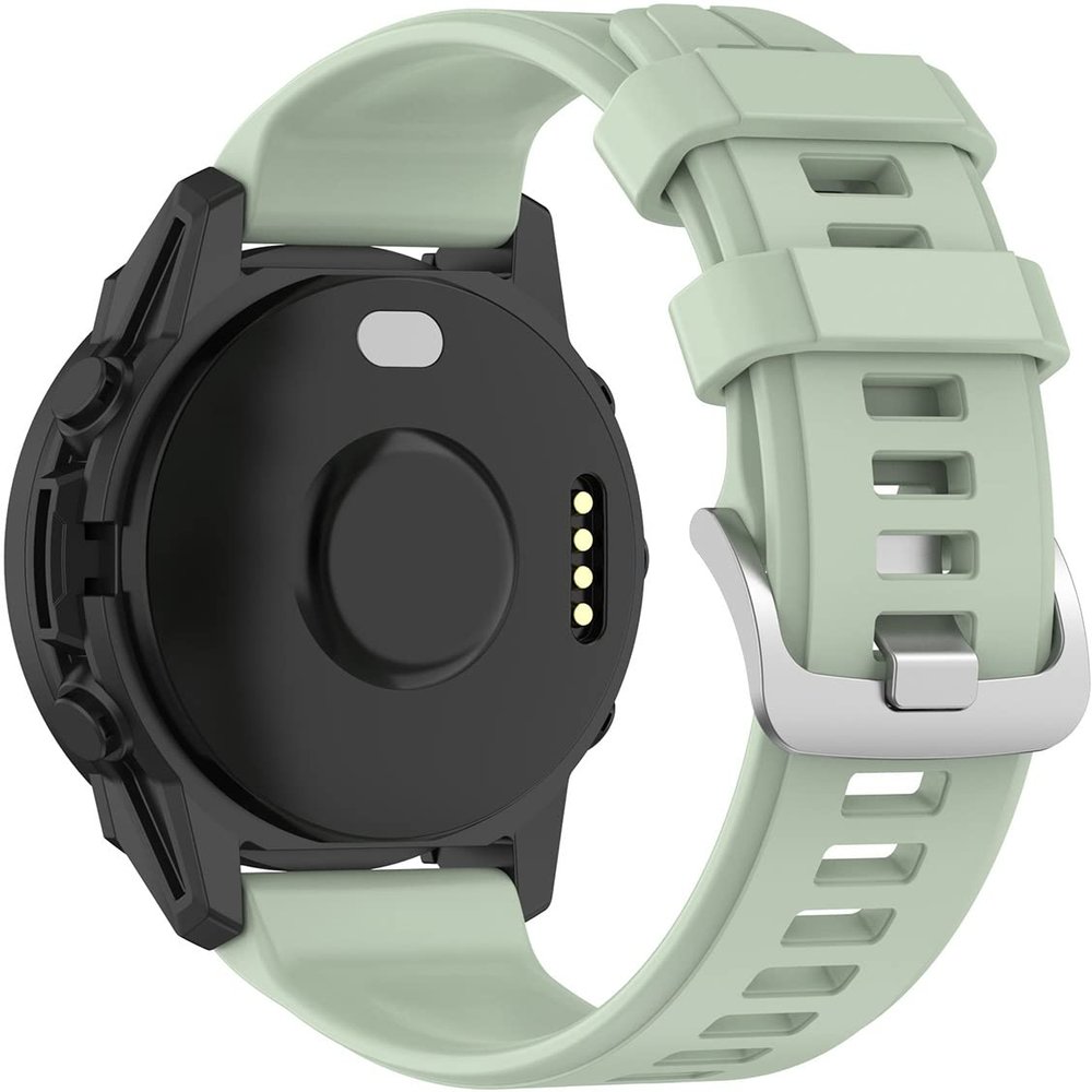 BBZ 22 mm Silicone Replacement Band for Garmin Descent G1 and More