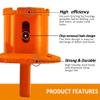 BGTEC Diamond Hole Saw, 45 x 65 mm, Triangular Shank, for Porcelain, Marble, Ceramic, Tile, Granite and Stone view 3