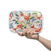 Fox Flower Zipper Pencil Case and Makeup Bag view 1