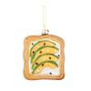 Noble Gems Glass Avocado Toast Ornament view 1