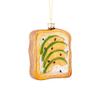 Noble Gems Glass Avocado Toast Ornament view 2