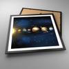 ARTTOR Space Poster 50 x 50 cm, Framed Wall Art Print - 3650 - P2B view 3