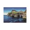 Canvas Landscape Wall Art, Hawaii Lake Islands and Hills, Modern Artwork, 30 x 45 cm (12 x 18 in), Frameless view 1
