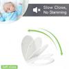 O-Shape Standard Soft-Close Toilet Seat, White PP, Quick-Release view 4