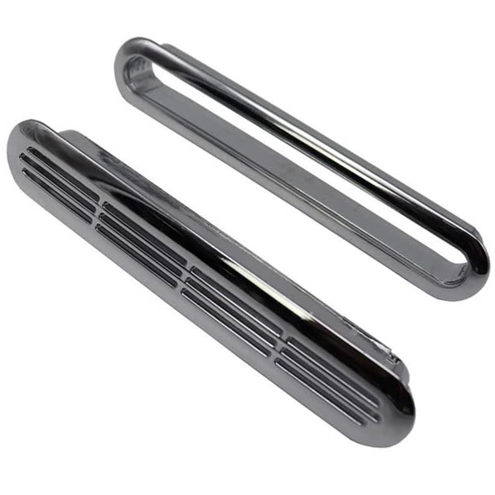 TOTMOX Oval ABS Cabinet Vent with Louvered Design
