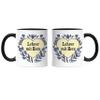 Hey!Print Best Teacher with Heart Black Mug – Thank-You Gift view 3