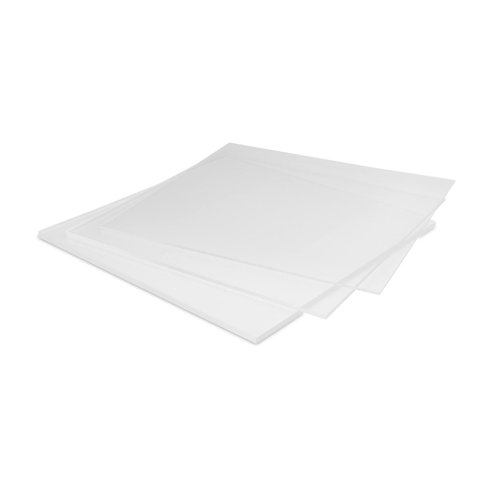 W&S GmbH Transparent Acrylic Sheet, 8 mm, 800 x 500 mm
