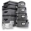 Homelux Theory Porcelain Dish Storage Set, 8-Piece view 1