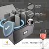 Homelux Theory Porcelain Dish Storage Set, 8-Piece view 4