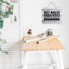 Inspirational “Cheer Up” Vintage Wood Wall Sign, 30 × 30 cm view 4