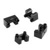 CNCMANS HGH20/HGR20 Linear Guide, 2 HGR20 400 mm Rails with 4 Stop Blocks and 4 HGH20CA Carriage Blocks view 4