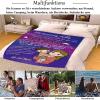 Personalized “To My Son” Cozy Blanket, Soft Microfiber Flannel, 150 x 200 cm view 4