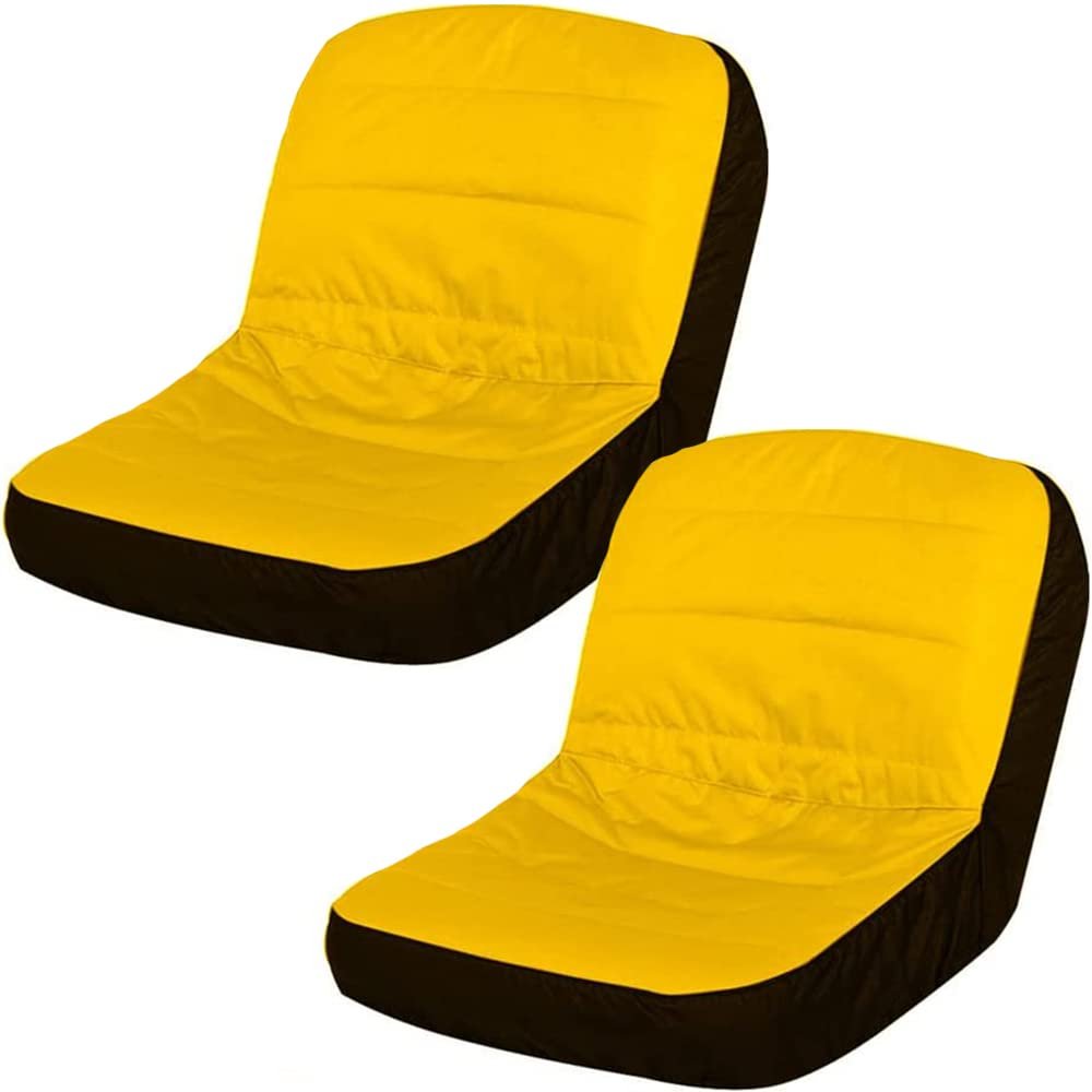 Waterproof Lawn Mower Seat Covers, 2-Pack, Universal Fit