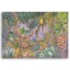 Feeby Monstera Palm Jungle Canvas Wall Art, 45 x 30 cm view 2