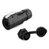 CNLINKO LP-12 IP68 Industrial Waterproof Circular Quick-Disconnect Connector, M12 2-Pole view 1