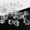 Faux Crystals, 80 Pieces, Acrylic Gems, Clear Ice Rocks, Plastic Diamonds, Vase Filler, Decorative Eggs, One Size view 4