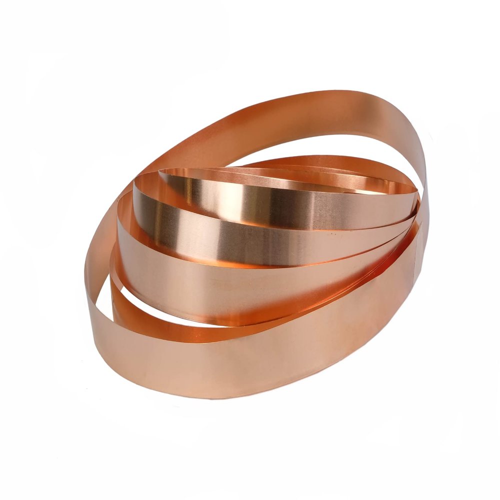 10 m Copper Tape, 0.4 mm Thick x 10 mm Wide, Copper Foil, Material 2.0090