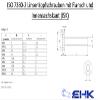 5/10 pcs. Stainless Steel A2/V2A Flanged Button Head Screws ISO 7380-2, M2.5–M12, Hex Socket, Fully Threaded view 2