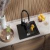 PRIMAGRAN Sink for 45 cm+ Base Cabinets + Drain Kit, 55 x 44 cm view 2