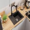 PRIMAGRAN Sink for 45 cm+ Base Cabinets + Drain Kit, 55 x 44 cm view 3