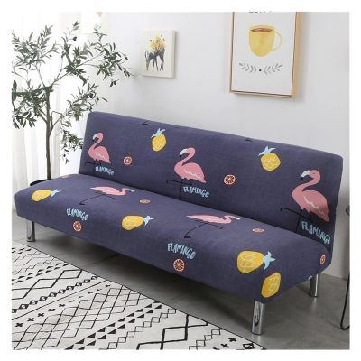 AQIGR Armless Stretch Sofa Cover for Futon Sofa, Slip-Resistant, Color #22, 150–180 cm / 59–70 in