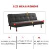 AQIGR Armless Stretch Sofa Cover for Futon Sofa, Slip-Resistant, Color #22, 150–180 cm / 59–70 in view 2