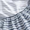 Nautica Cotton Percale Preppy Sheet Set, Coleridge Stripe Blue, Twin view 4