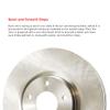 Dynamic Friction Company Brake Rotors with Heavy-Duty Brake Pads 6202-40360 view 2