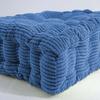 Waigg Kii Thick Chair Cushion, 45 x 45 cm/50 x 50 cm, Soft Seat Cushion for Home, Garden, Office, Car, Indoor and Outdoor Use (50 x 50 cm, Navy Blue) view 1
