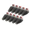Demasiado 10-Piece 5.5 x 2.1 mm DC Male/Female Push-Type Cable Connector Set for 3528/5050 Strips view 1