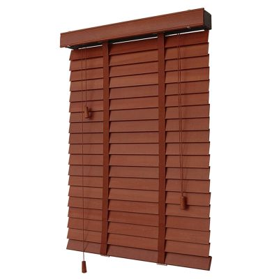 Jolan 50 mm Real Wood Venetian Blind, WH-80 x 160 cm