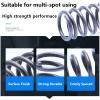 10-Pack 65 Mn Carbon Steel Compression Springs, 2.0 mm Wire, 10–30 mm Diameter, 15–100 mm Length view 4
