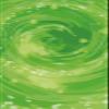 A.Monamour Self-Adhesive Door Wallpaper, 3D Abstract Green Circle Watercolor, 85 x 200 cm view 1