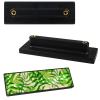 Rectangular Tropical Leaf Cabinet Knobs, 4-Pack view 2