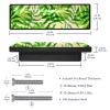 Rectangular Tropical Leaf Cabinet Knobs, 4-Pack view 3