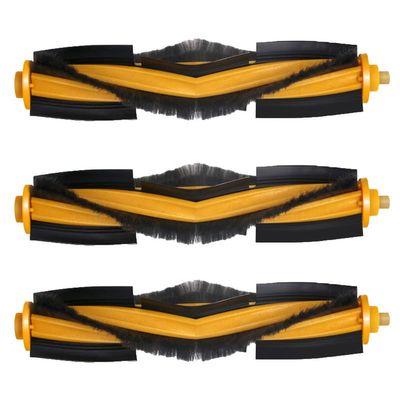 WAVOTIQ Replacement Nylon Roller Brushes for Ecovacs Deebot T8 Aivi/T8 Max/N8 Pro, 3-Pack