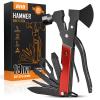 BIIB 18-in-1 Multifunction Axe and Hammer Set for Camping view 1