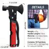 BIIB 18-in-1 Multifunction Axe and Hammer Set for Camping view 2