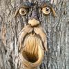 Old Man Tree Hugger Bird Feeder and Garden Decoration view 1