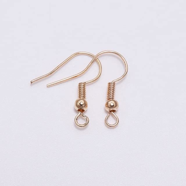 KENNA 50–100-Piece Antique Bronze-Gold Earring Hooks, 19 × 16 mm