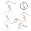 KENNA 50–100-Piece Antique Bronze-Gold Earring Hooks, 19 × 16 mm view 3