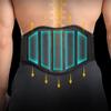 LTLCLZ 1-Piece Weightlifting Belt, Back Support, Black, XL view 4