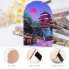 Pavilion Cherry Blossom Wooden Bookends for Heavy Books view 4
